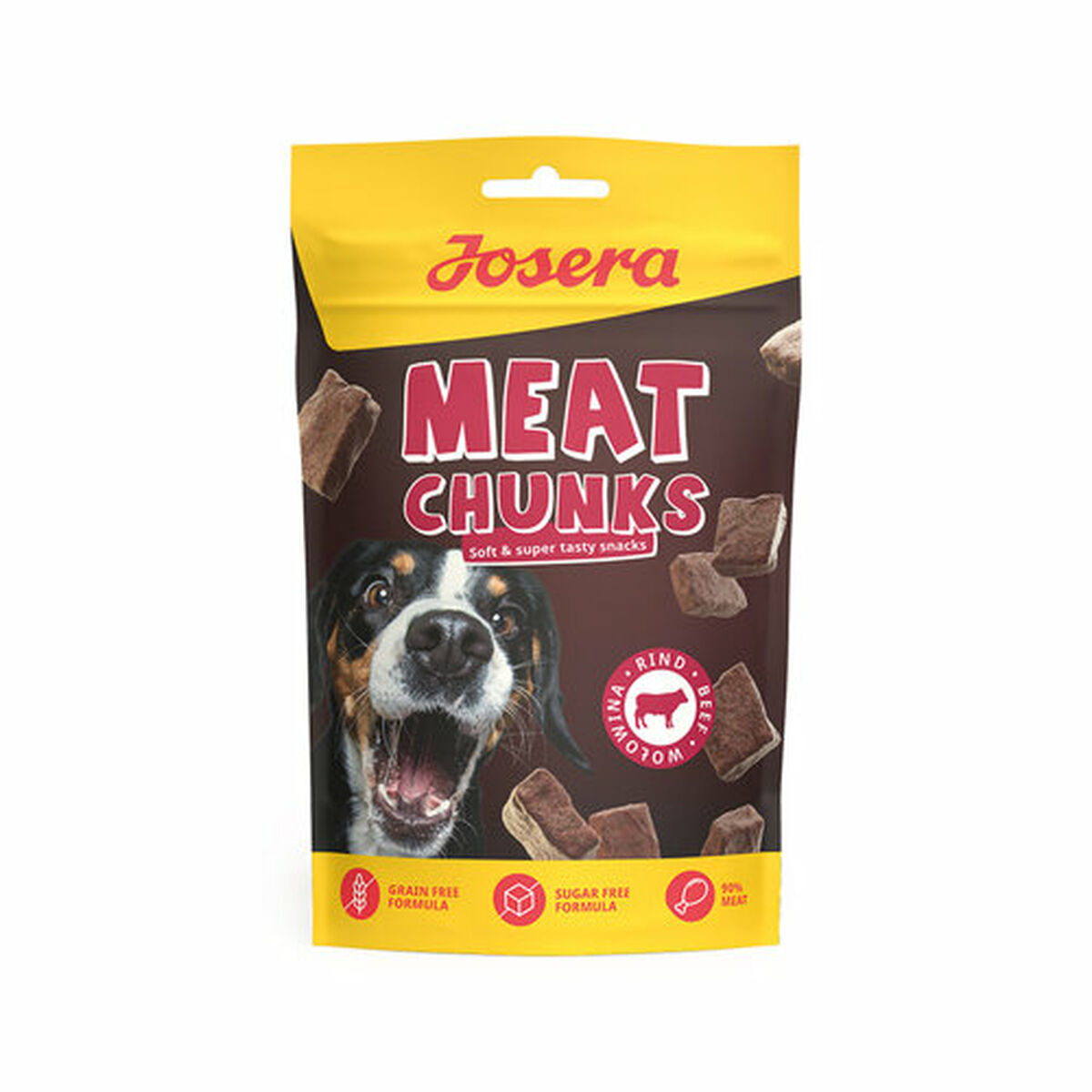 Hundesnack Josera Meat Chunks Kalv 70 g